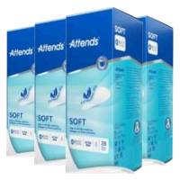 4X Attends Soft Ultra Mini 0 28 stuks