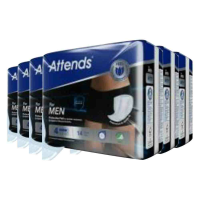 6X Attends For Men 4 14 stuks