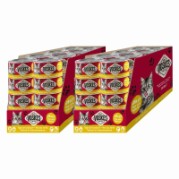 48X Voskes Kattenvoer Nat Tonijn met Geelstaart 85 gr