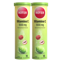 2X Roter Vitamine C 1000 mg Lime  Lychee 15 bruistabletten