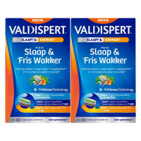 2X Valdispert Slaap & Fris Wakker 24 tabletten