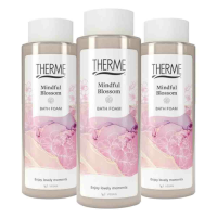 3X Therme Mindful Blossom Badschuim 500 ml
