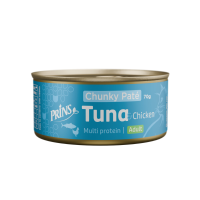 Prins Chunky Paté Kattenvoer Nat Tonijn & Kip 70 gr