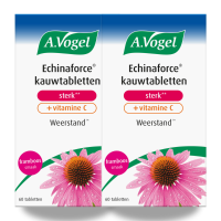 2X A.Vogel Echinaforce Sterk + Vitamine C 60 kauwtabletten