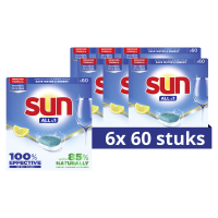 6X Sun Vaatwastabletten Citroen 60 stuks