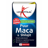 2X Lucovitaal Maca & Shilajit Puur 60 tabletten