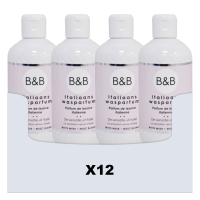 12X B&B Italiaanse Wasparfum Witte Musk 250 ml