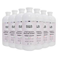 6X B&B Italiaanse Wasparfum Wasmiddel Witte Musk 1000 ml