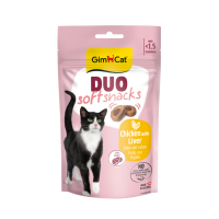 GimCat Duo Kattensnack Kip & Lever 50 gr