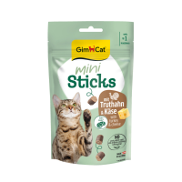 GimCat Mini Sticks Kattensnack Kalkoen & Kaas 50 gr