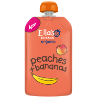 Ella's Kitchen Biologisch Knijpfruit 4+m Perzik & Banaan 120 gr