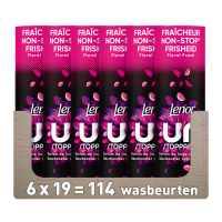 6X Lenor In Wash Geurbooster Bloemen Fris 19 wasbeurten 235 gr