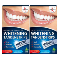 2X Lucovitaal Whitening Tandenstrips 5 sets