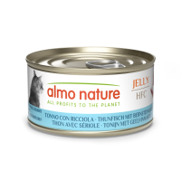 24X Almo Nature HFC Kattenvoer Nat Tonijn & Geelvinmakreel 70 gr