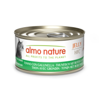 24X Almo Nature HFC Kattenvoer Nat Tonijn & Rode Poon 70 gr
