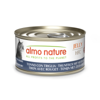 24X Almo Nature HFC Kattenvoer Nat Tonijn & Zeebarbeel 70 gr