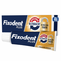 6X Fixodent Kleefpasta Plus Dual Power 40 gr