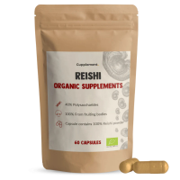 Cupplement Reishi Organic Supplements 60 capsules