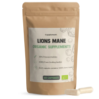 Cupplement Lion's Mane Organic Supplements 60 capsules