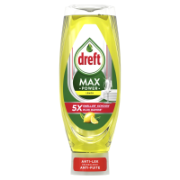 2E halve prijs: Dreft Max Power Afwasmiddel Lemon 730 ml