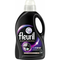2+2 Gratis: Fleuril Black Wasmiddel 29 wasbeurten 1,305 liter