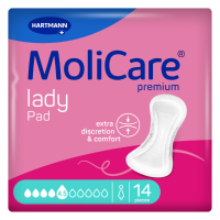 Molicare Premium Lady Pad 4.5 Druppels 914 ml Absorptie 14 stuks