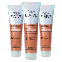 3X L'Oréal Elvive Fiber Booster Anti Haaruitval Conditioner 150 ml
