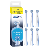 6X Oral B Opzetborstels iO Ultimate Clean Wit 6 stuks