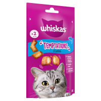 Whiskas Temptations Kattenvoer Zalm 60 gr