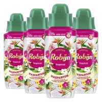 4X Robijn Wasparfum Tropical 342 ml