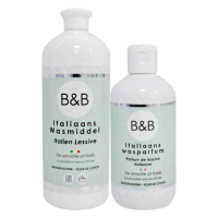 B&B Italiaanse Wasparfum & Wasmiddel Katoen Bloem Pakket