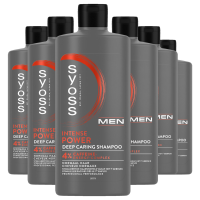 6X Syoss Men Power Shampoo 440 ml