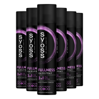 6X Syoss Fullness Haarspray 300 ml