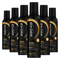 6X Syoss Curl Haarmousse 250 ml