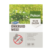 6X Pokon Onkruid Weg 1,6 kg voor 80 m²