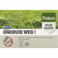3X Pokon Onkruid Weg 5 kg voor 250 m²