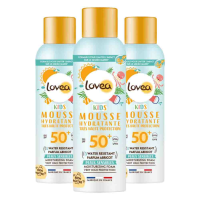 3X Lovea Sun Zonnebrand Kids Mousse Very High Protection SPF 50+ 150 ml