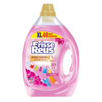 4X Witte Reus Vloeibaar Wasmiddel Color Orchid Macadamia 40 Wasbeurten 2 liter