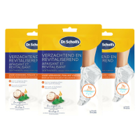 3X Dr. Scholl's Voetmasker Verzachtend en Revitaliserend 1 paar