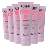 6X Noughty Shampoo Pumped Up Volumising 250 ml