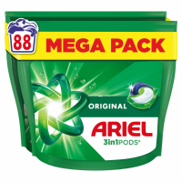 Ariel 3in1 Wasmiddel Pods Original 88 stuks