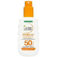 3X Garnier Ambre Solaire Hydra 24 Protect Zonnebrandspray SPF 50 150 ml