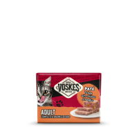 Voskes Original Paté Adult Kalkoen & Kip & Pompoen 8 x 95 gr