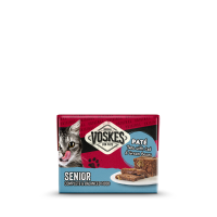 Voskes Original Paté Senior tonijn & Kabeljauw & Sperziebonen 8 x 95 gr