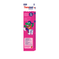 12X Theramed Junior Tandpasta 6+ Aardbei 50 ml