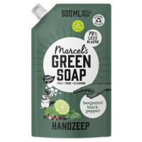 Marcel's Green Soap Handzeep Bergamot & Black Pepper Navulling 500 ml