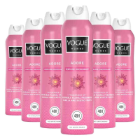 6X Vogue Women Parfum Deodorant Adore 150 ml
