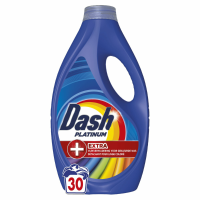 3+2 Gratis: Dash Vloeibaar Wasmiddel Platinum Color 30 Wasbeurten 1350 ml