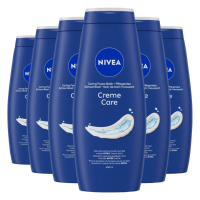 6X NIVEA Douchecrème Care 650 ml