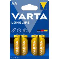 Varta Longlife AA Blister 4 stuks